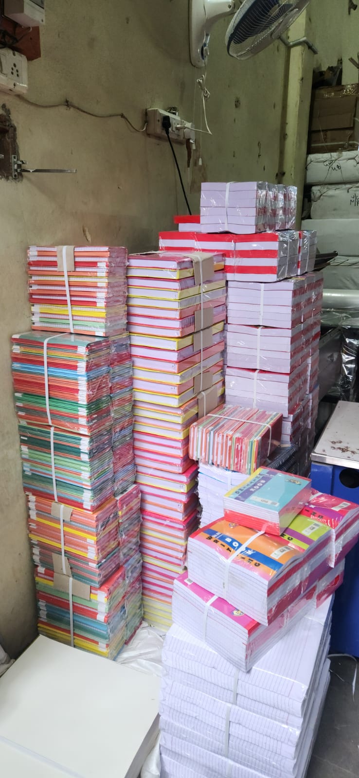 Quality inspection of finished stationery products