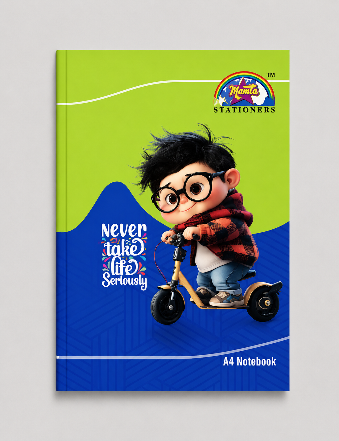 A4 Notebook – Ruled 120 Pages