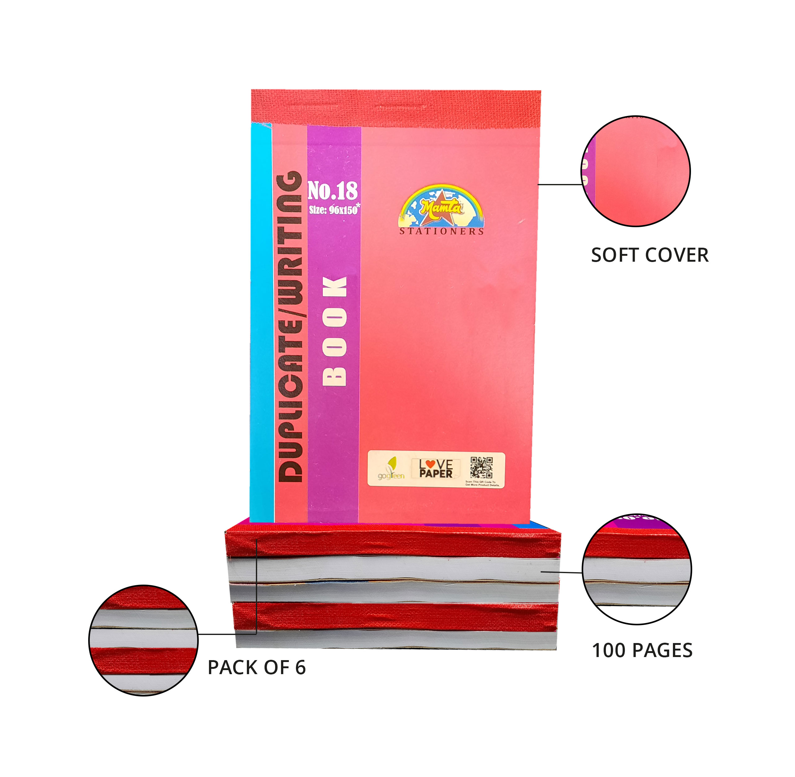 Plain Pad No. 18 – Unruled 100 Pages thumbnail 5