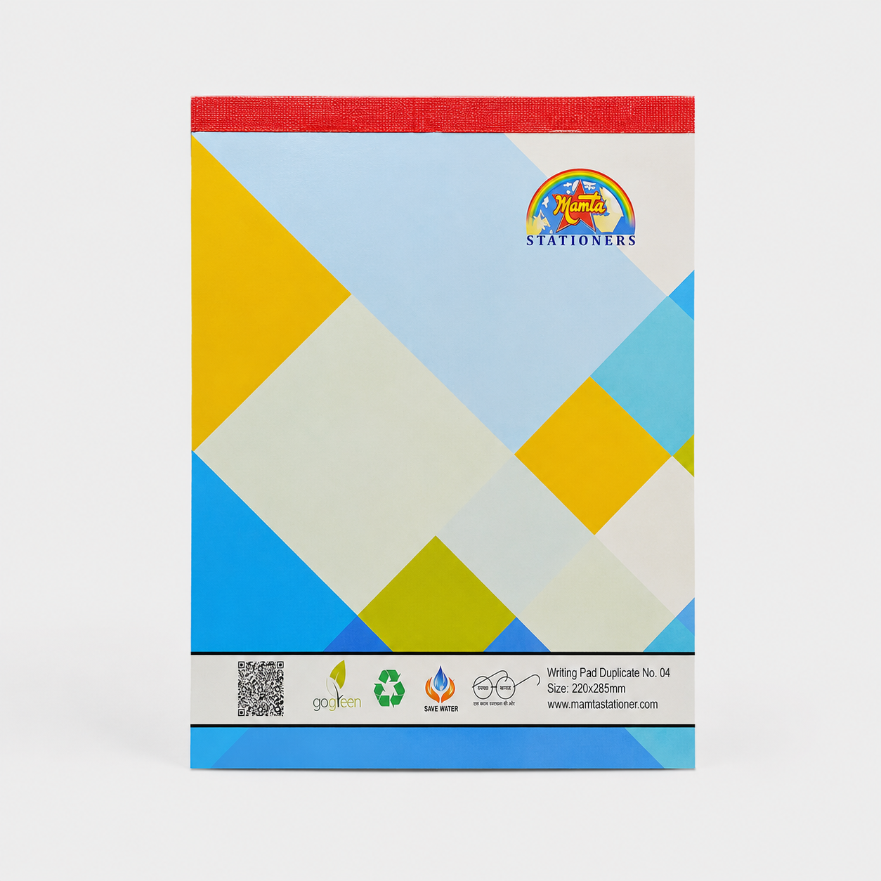 Plain Pad No. 4 – Unruled 100 Pages