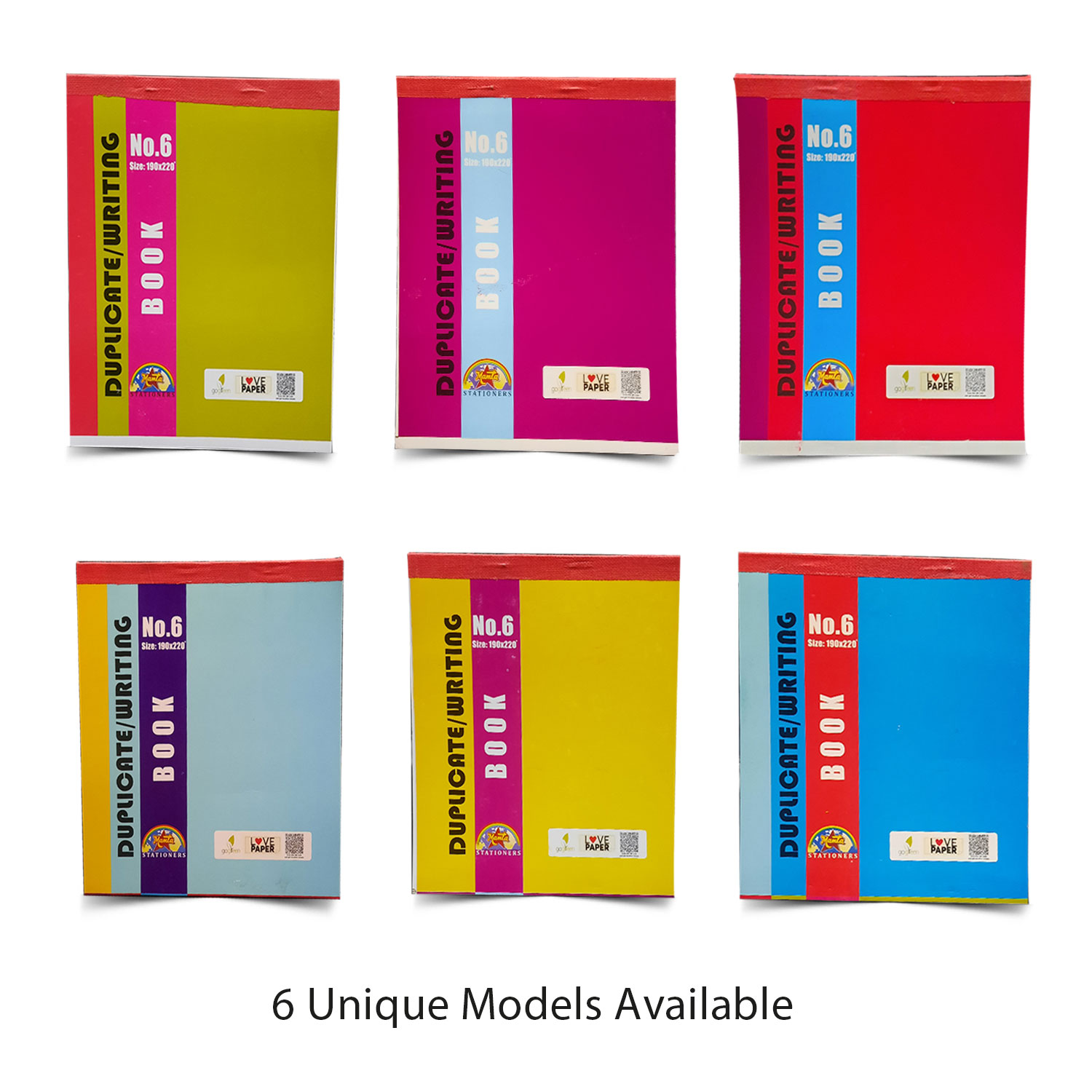 Plain Pad No. 6 – Unruled 100 Pages thumbnail 3
