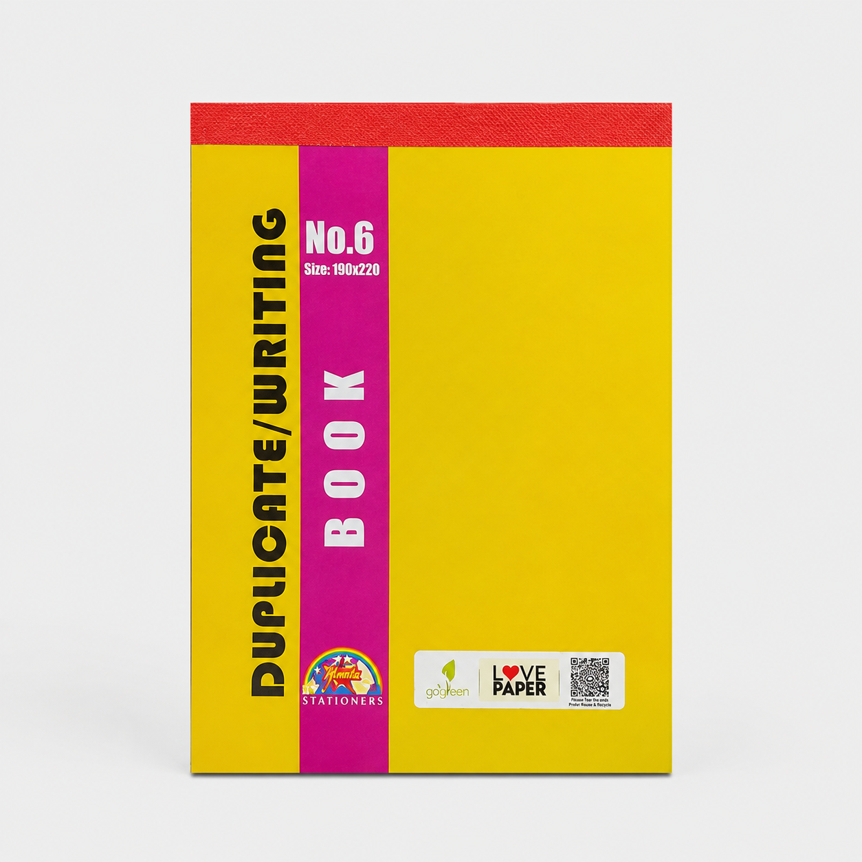 Plain Pad No. 6 – Unruled 50 Pages