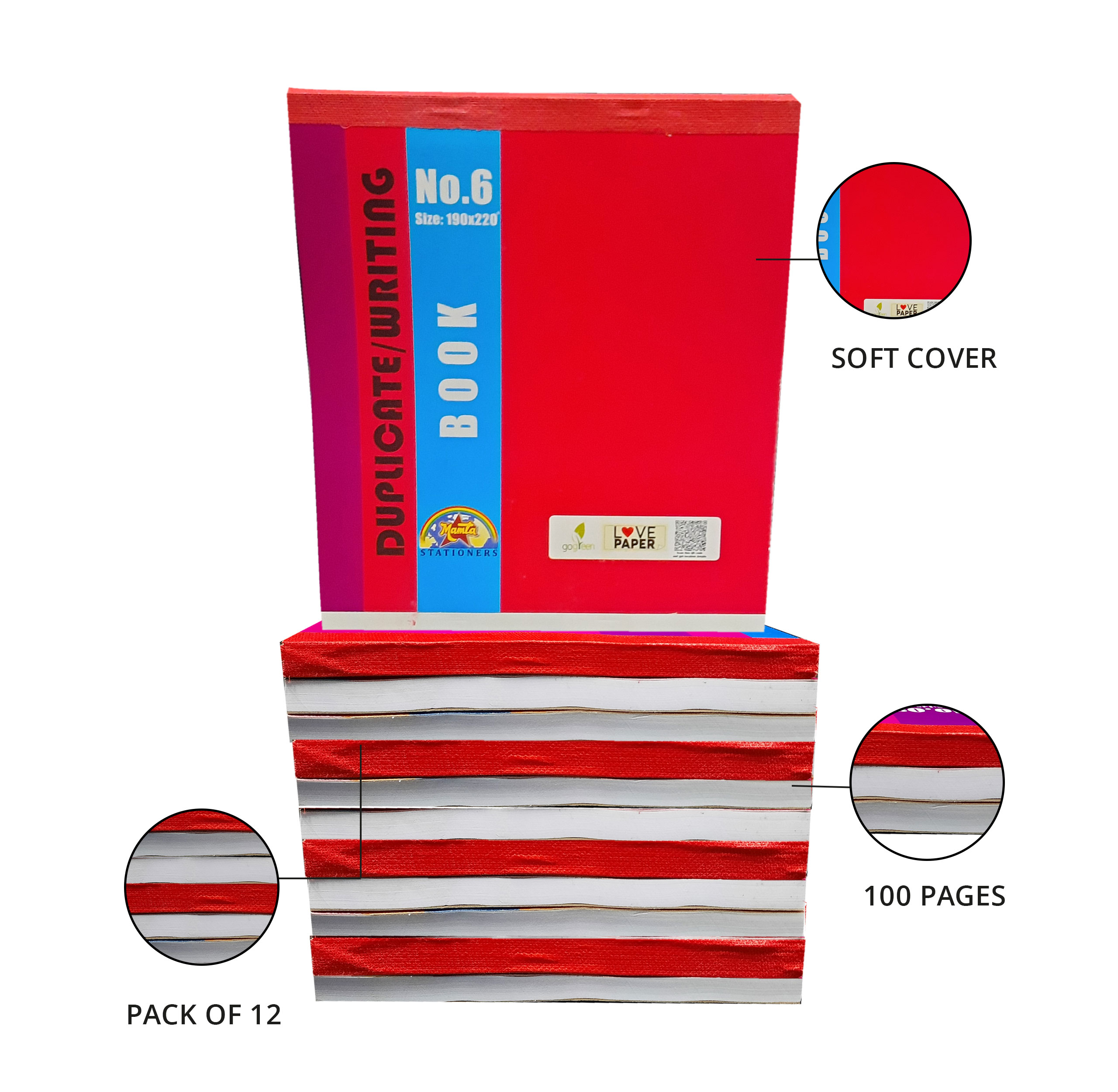 Rule Pad No. 6 – Ruled 100 Pages thumbnail 6