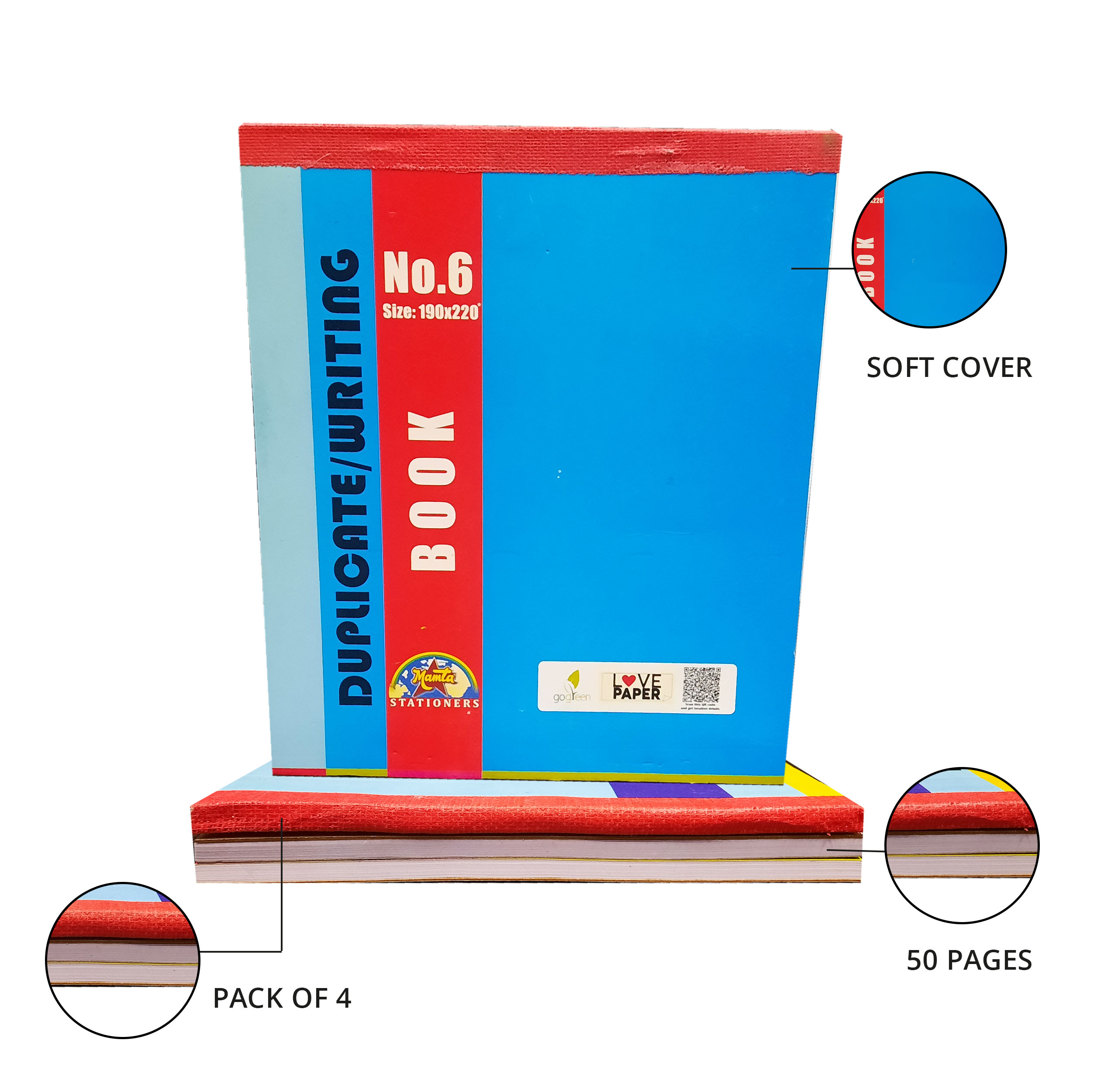 Rule Pad No. 6 – Ruled 50 Pages thumbnail 4
