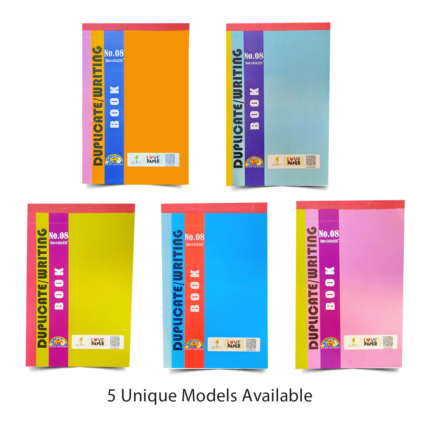 Plain Pad No. 8 – Unruled 100 Pages thumbnail 3