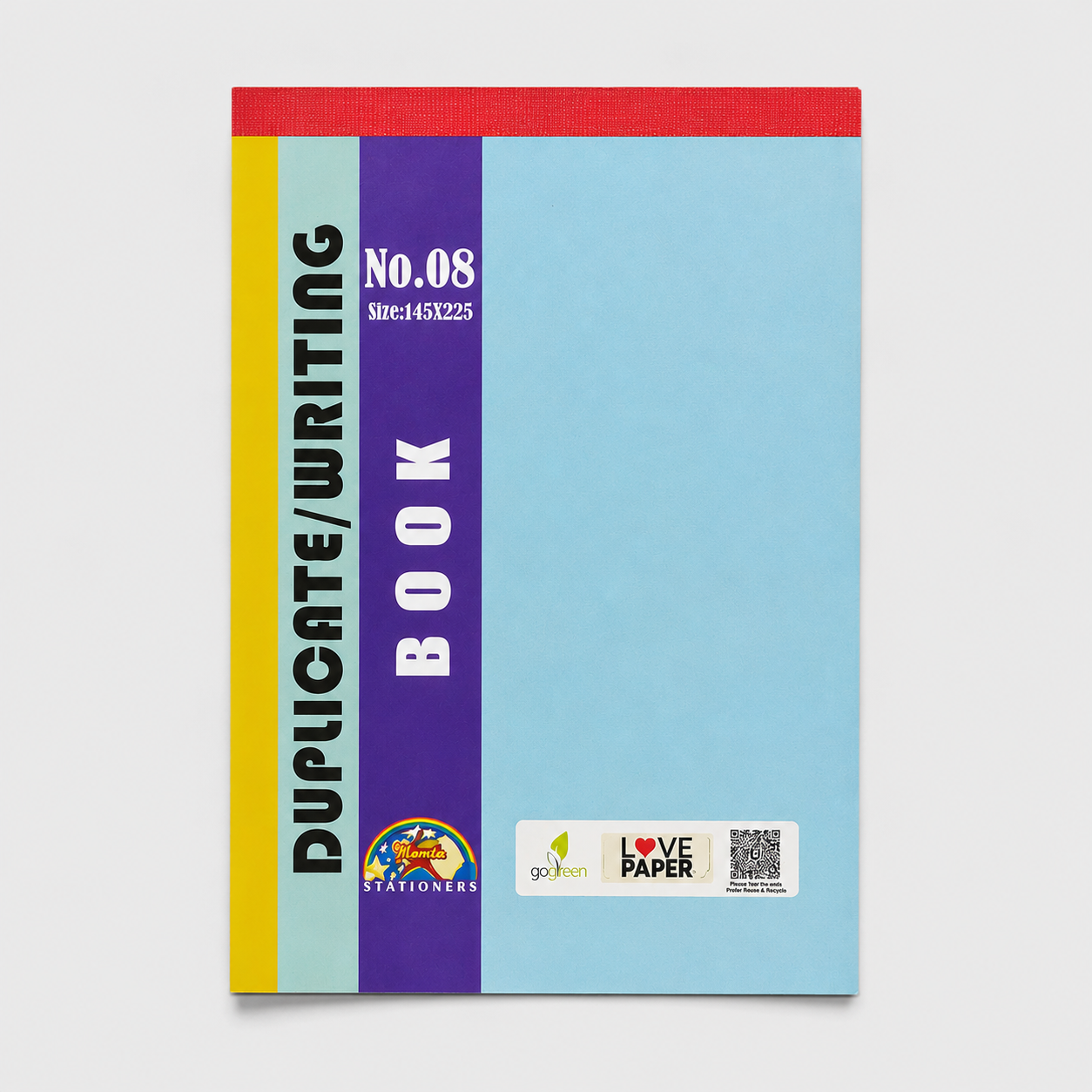 Plain Pad No. 8 – Unruled 100 Pages