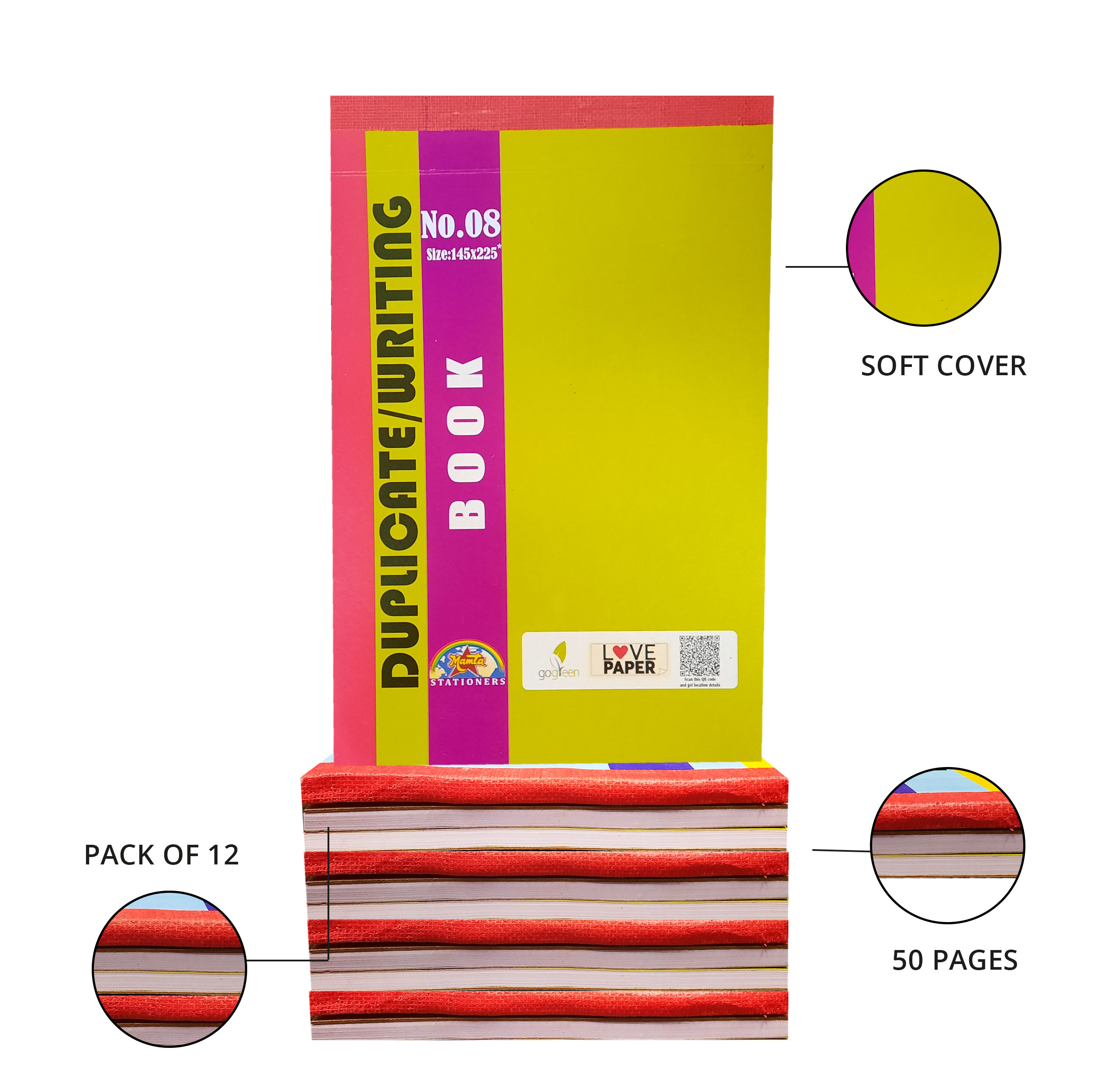 Plain Pad No. 8 – Unruled 50 Pages thumbnail 6