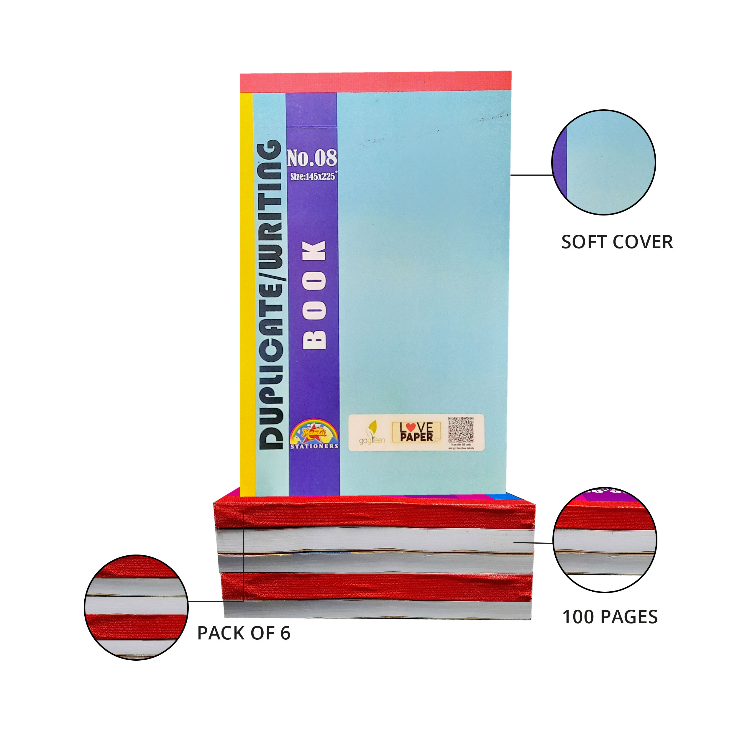 Rule Pad No. 8 – Ruled 100 Pages thumbnail 5