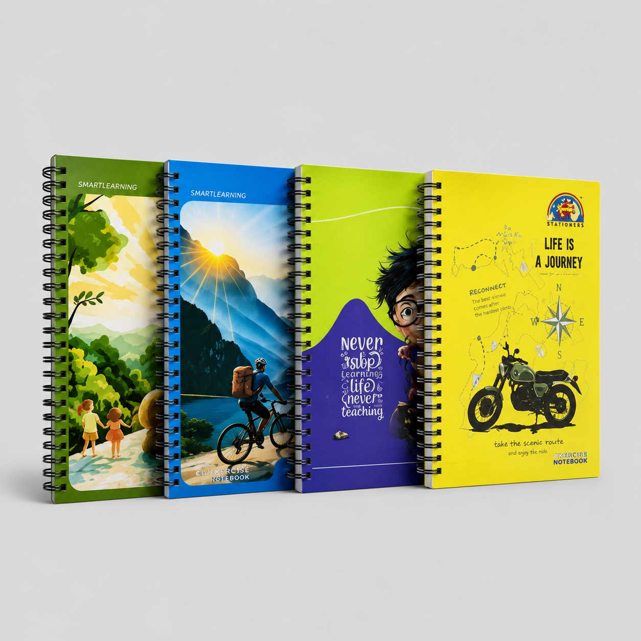 A4 Spiral Notebook – Plain 150 Pages thumbnail 5